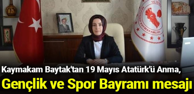 Kaymakam Baytak'tan 19 Mayıs Atatürk'ü A..